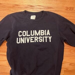Vintage Style Columbia University Crewneck, M